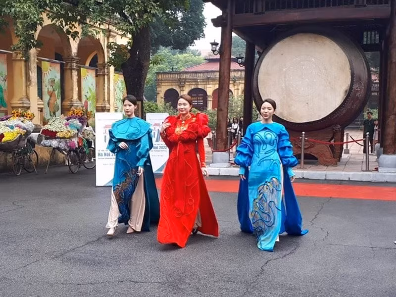le hoi ao dai du lich ha noi nam 2022 se co loat su kien dac sac hinh 2