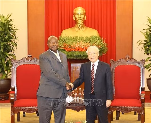 tong thong cong hoa uganda ket thuc tot dep chuyen tham chinh thuc viet nam hinh 1