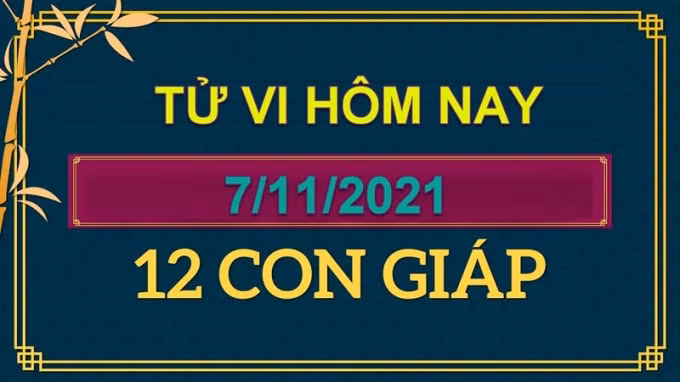 tu vi hom nay 7 11 2021 chu nhat ngay 3 10 am lich cua 12 con giap hinh 1