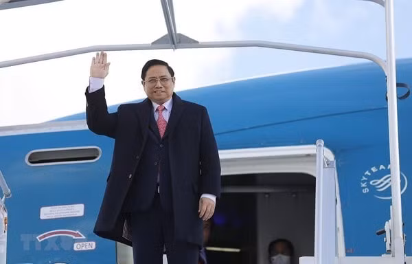thu tuong pham minh chinh ket thuc tot dep chuyen tham chinh thuc cong hoa phap hinh 1