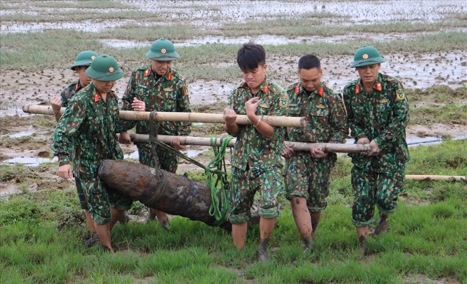 thai binh huy no thanh cong qua bom nang 250kg o du an cong nghiep hinh 1