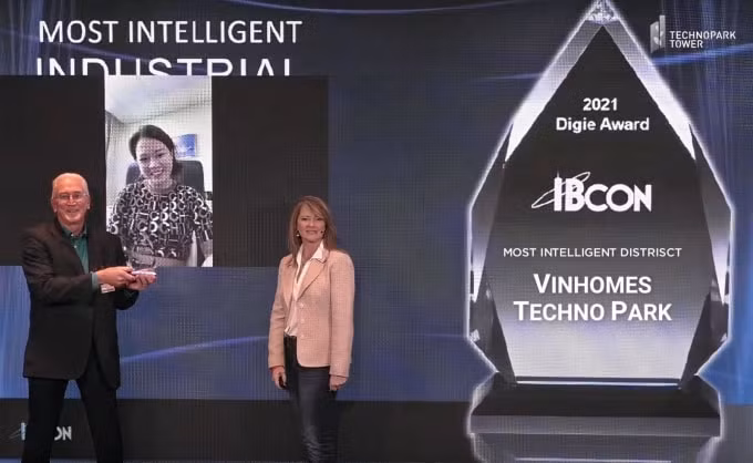 technopark tower duoc vinh danh trung tam thong minh nhat tai giai thuong danh gia ibcon digie awards hinh 1
