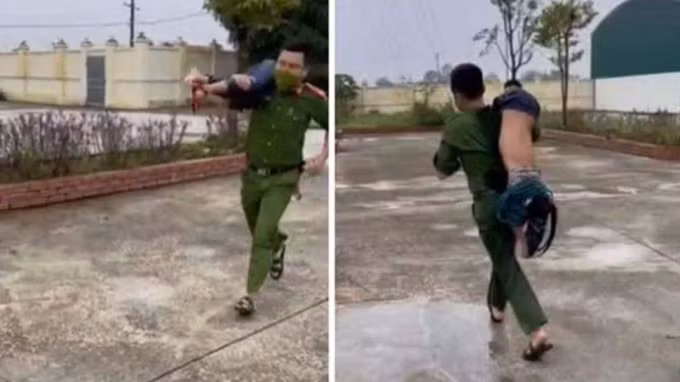 thanh hoa chu tich ubnd tinh tang bang khen cho 2 dong chi cuu song chau be bi duoi nuoc hinh 2