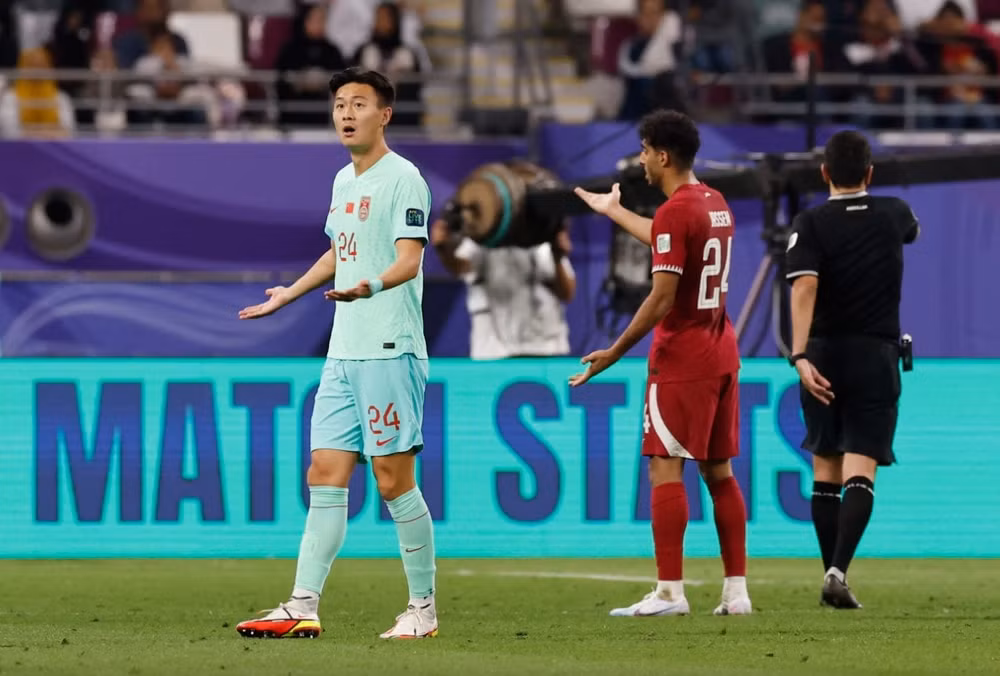 thua qatar 0 1 trung quoc gan nhu chac chan bi loai khoi asian cup 2023 hinh 1