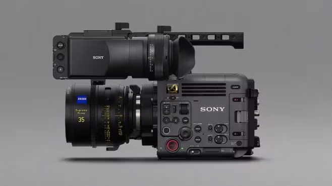 ra mat may quay phim sony burano hinh 1