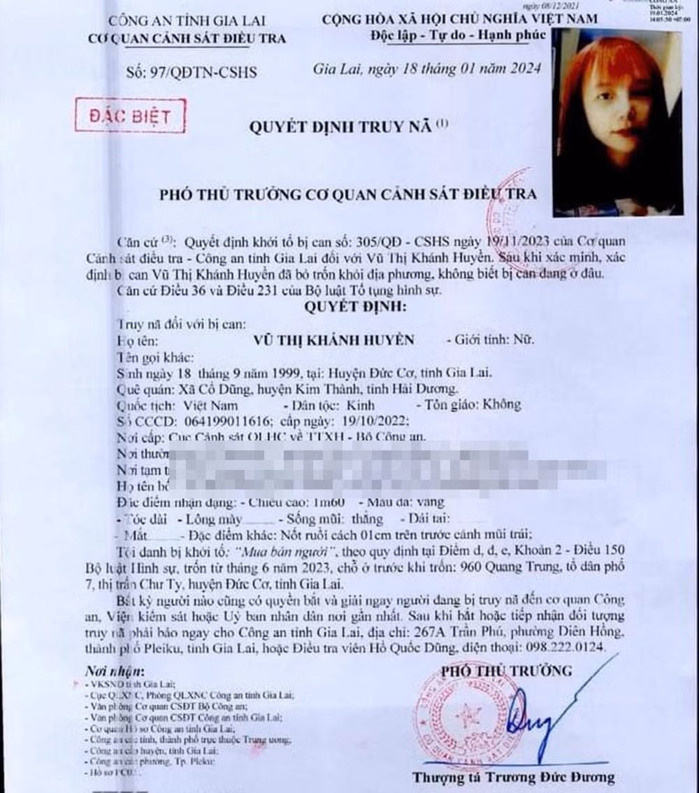 gia lai truy na dac biet hot girl ban 5 nguoi ra nuoc ngoai hinh 1