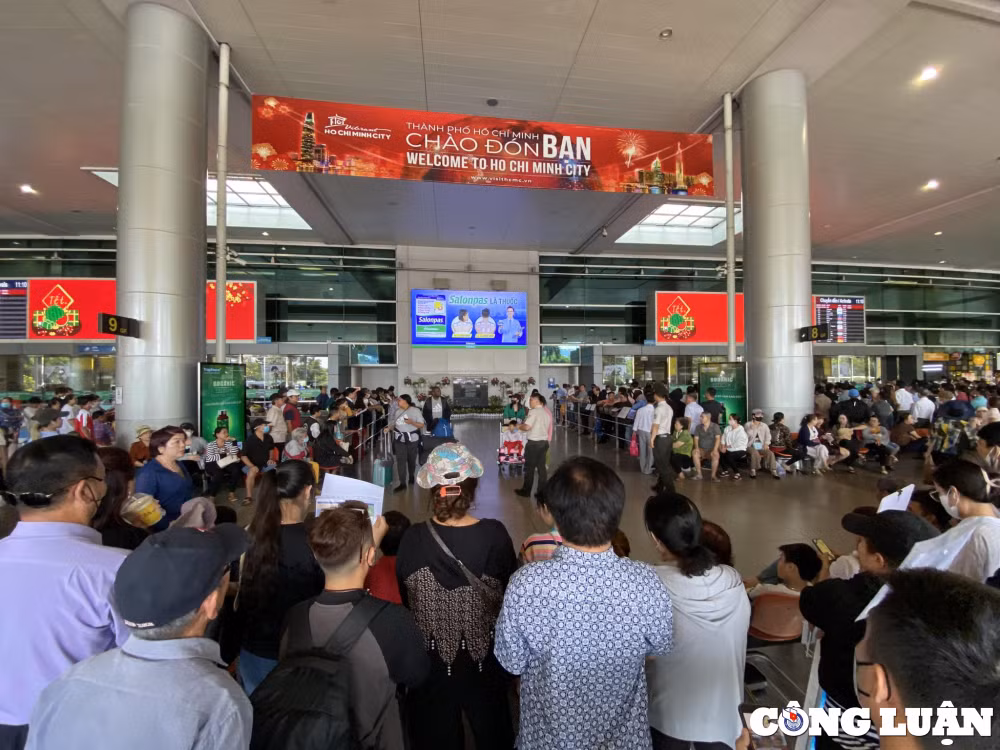 viet kieu ve an tet 1 nguoi ve 10 nguoi don san bay dong nghet hinh 2