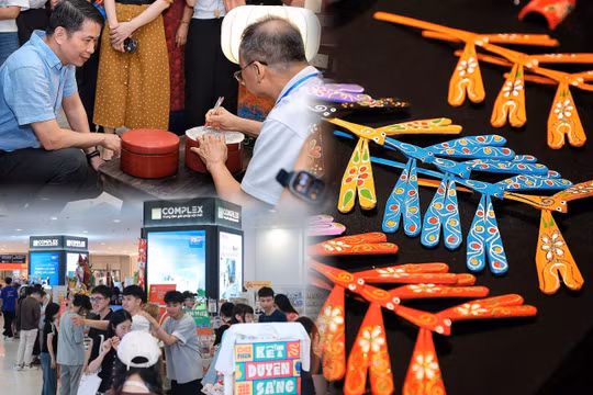 Chợ phiên Kết duyên sáng tạo: Nơi kết nối làng nghề truyền thống với cộng đồng thiết kế trẻ 