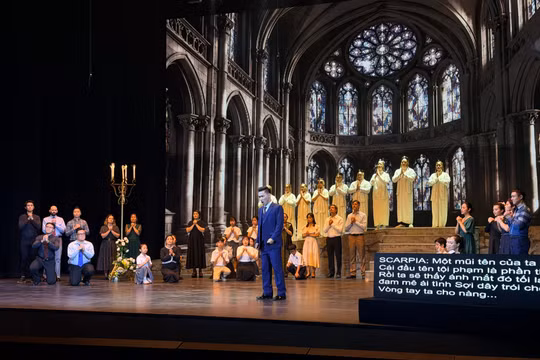 Vở opera 'Tosca' lần đầu tiên công diễn tại Việt Nam