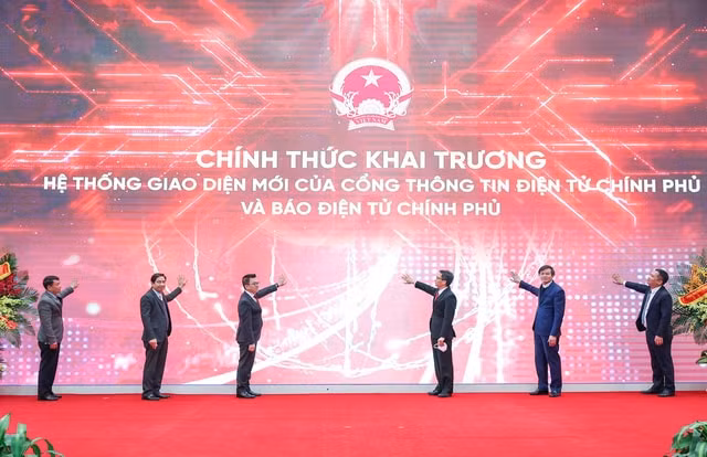 cong thong tin dien tu chinh phu khai truong he thong giao dien moi dau moc quan trong cua mot chang duong moi hinh 1