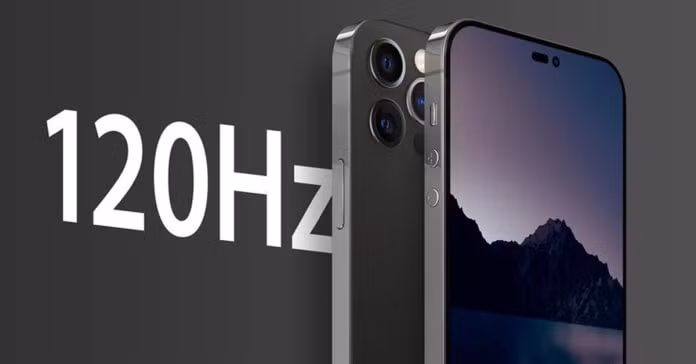 ca 4 mau iphone 14 co the se duoc trang bi man hinh 120 hz khac biet chi nam o thiet ke man hinh hinh 1