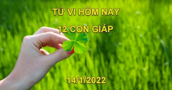 tu vi hom nay 14 1 2022 thu 6 ngay 12 12 am lich cua 12 con giap hinh 1