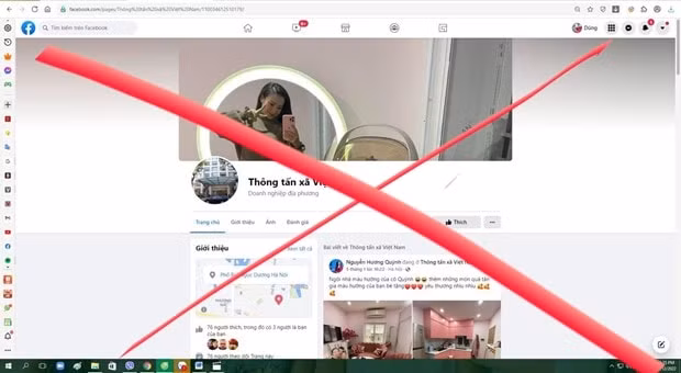 xuat hien nhieu trang mang xa hoi gia mao trang thong tin chinh thuc cua ttxvn hinh 1
