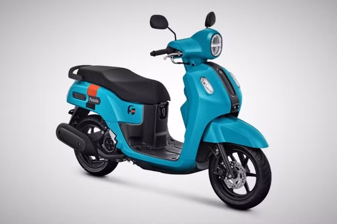 yamaha fazzio hybrid 2022 ra mat tai indonesia ket noi duoc voi dien thoai thong minh hinh 1