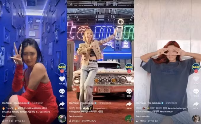6 nhom nhac kpop xam chiem tiktok voi nhung video thu vi hinh 5