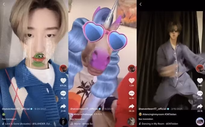 6 nhom nhac kpop xam chiem tiktok voi nhung video thu vi hinh 6