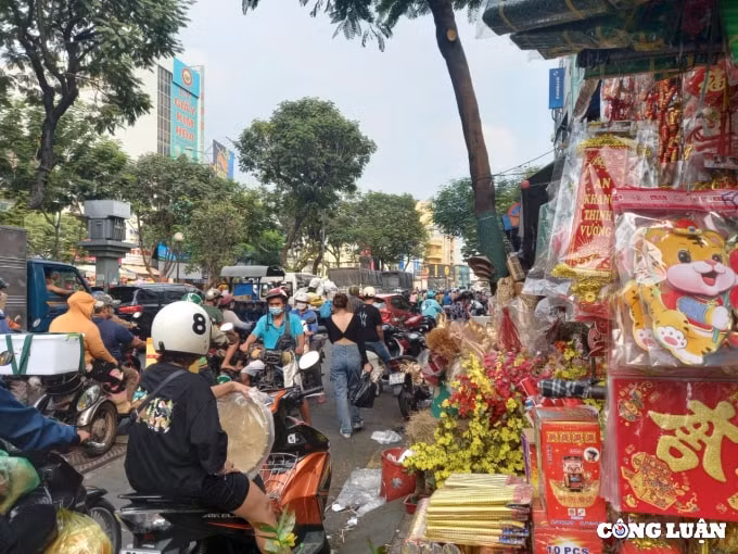 pho nguoi hoa o tp hcm ron rang nhung ngay can tet nguyen dan 2022 hinh 9