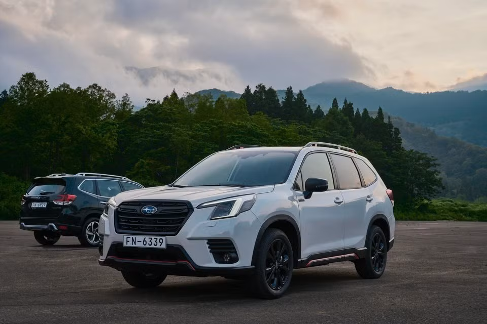 subaru forester 2022 ra mat tai chau au cap nhat tinh nang an toan moi hinh 1