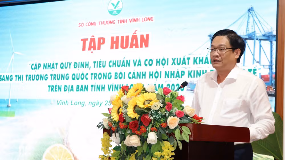 Tỉnh Vĩnh Long luôn đồng hành cùng doanh nghiệp chuẩn hóa quy trình xuất khẩu (Ảnh: Trí Trần)