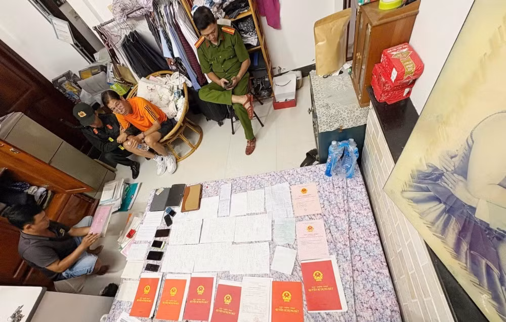 Công an TP Cần Thơ xác định số tiền giao dịch hơn 1.000 tỷ đồng (Ảnh: CACC)