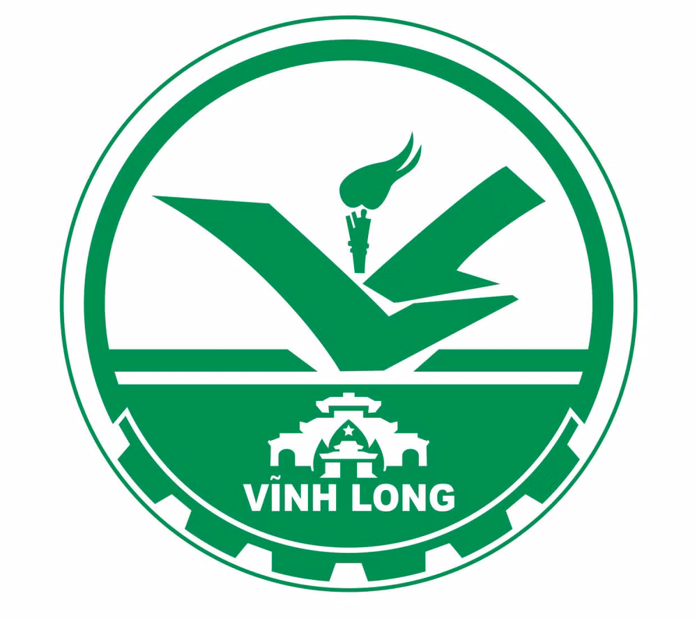 Logo mới của tỉnh Vĩnh Long sau sáp nhập (Ảnh: CTTDT)