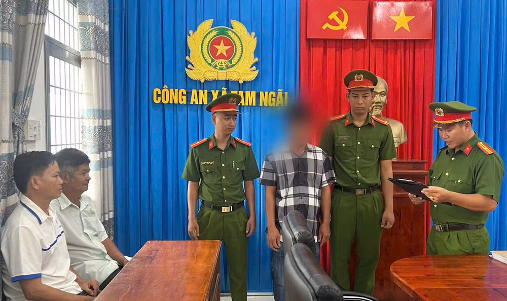Cơ quan Cảnh sát điều tra đã thi hành lệnh bắt bị can để tạm giam đối với Trần Văn Thanh Hải (Ảnh: CACC)