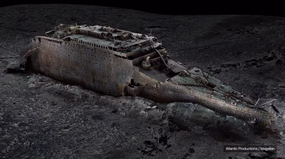 Nhóm Magellan đã tạo ra một bản sao kỹ thuật số chi tiết của con tàu Titanic. (Ảnh: Atlantic Productions/Magellan)
