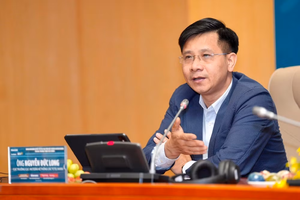 Ông Nguyễn Đức Long - Cục trưởng Cục An toàn các tổ chức tín dụng, Ngân hàng Nhà nước Việt Nam. Ảnh: TBNH.