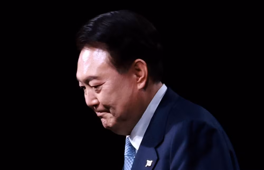 Ông Yoon Suk Yeol đã bị Tòa án Hiến pháp Hàn Quốc bãi nhiệm hôm 4/4. Ảnh: GI