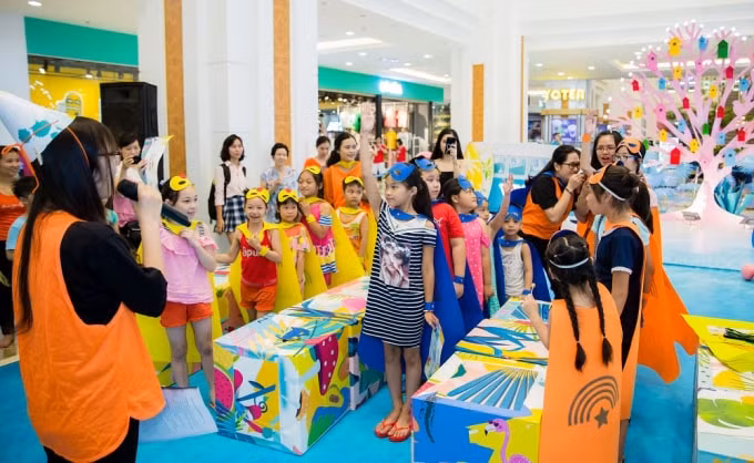 Khu vui chơi Cầu Vồng ngày 1/6 tại Vincom sẽ trở thành tâm điểm của Ngày Quốc tế Thiếu nhi