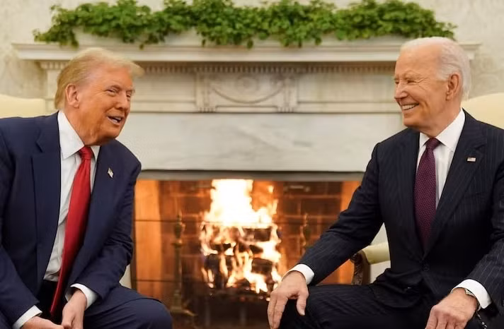 hai ong trump va biden gap nhau tai nha trang hua chuyen giao quyen luc suon se hinh 1