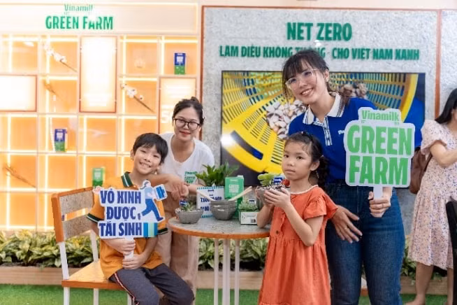 an tuong voi trai nghiem xanh duoc vinamilk mang den ngay hoi viet nam xanh hinh 6