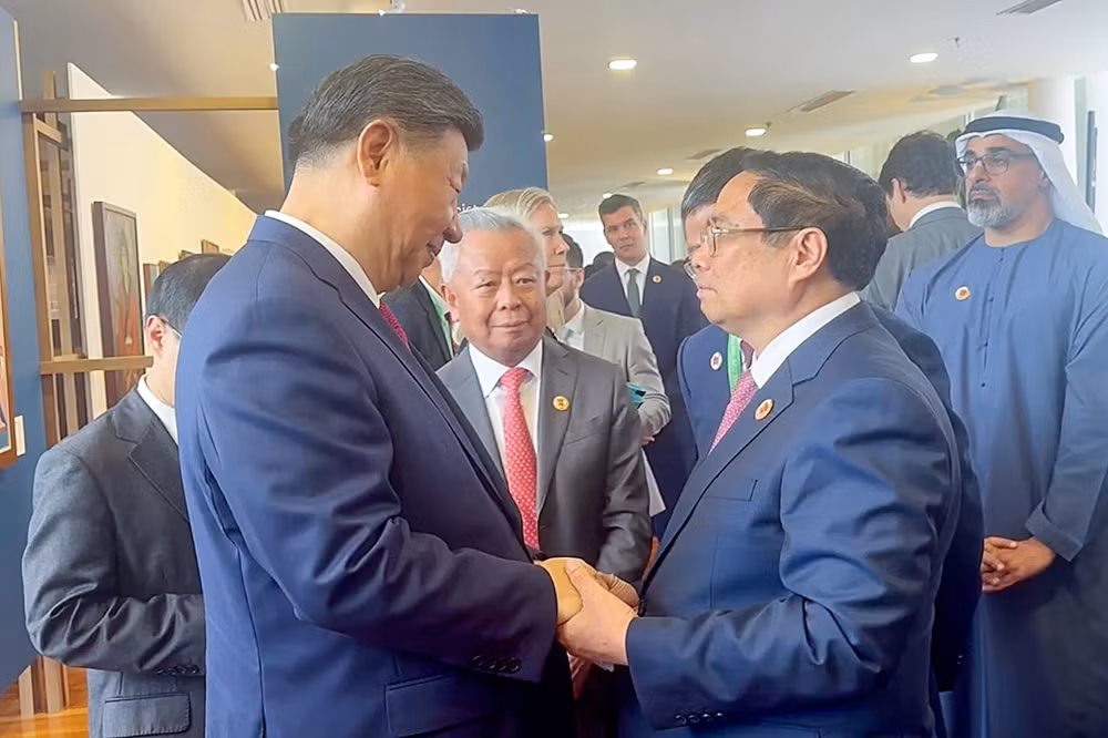 thu tuong pham minh chinh gap go lanh dao cac nuoc to chuc quoc te du hoi nghi thuong dinh g20 hinh 1