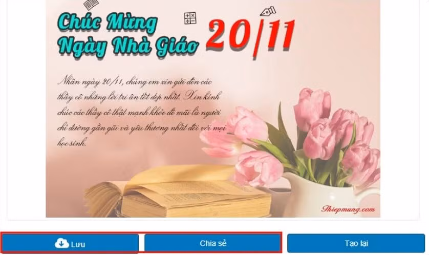 huong dan tao thiep 20 11 online xu huong tri an thay co trong thoi dai so hinh 8