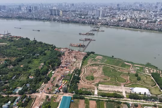 Hà Nội: Điều chỉnh, tổ chức giao thông phục vụ thi công cầu Trần Hưng Đạo