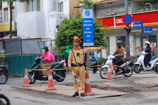 Hà Nội: Phòng ngừa ùn tắc tại các dự án chống ngập, cải tạo hạ tầng kỹ thuật