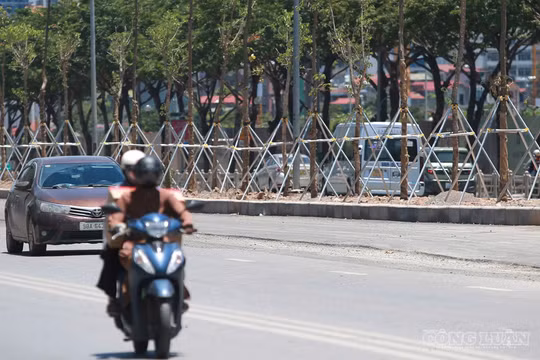 Hà Nội: Mặt đường loang lổ như áo vá, tiềm ẩn nguy cơ mất an toàn giao thông