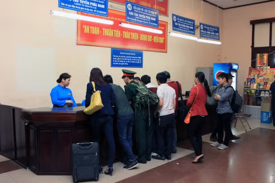 Từ ngày 30/8, ngành đường sắt mở bán vé tàu Tết Nguyên đán 2027