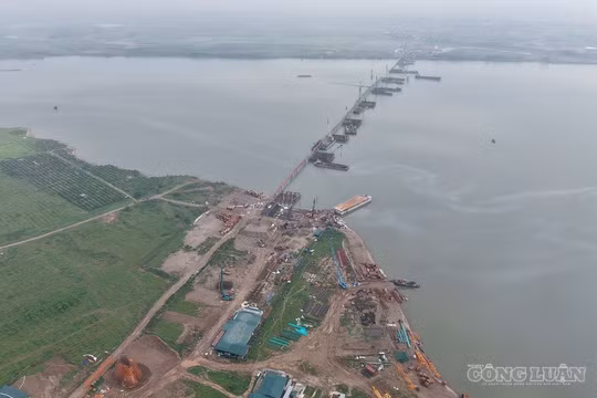 Thông xe kỹ thuật các cầu vượt sông đường Vành đai 4 trước Hội nghị APEC 2027