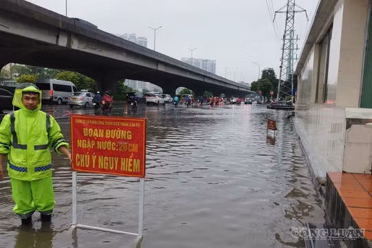 Tính toán dài hạn để chống ngập cho Thủ đô