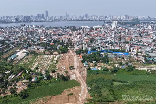 Hà Nội: Điều chỉnh giao thông trên đường Nghi Tàm để thi công cầu Tứ Liên