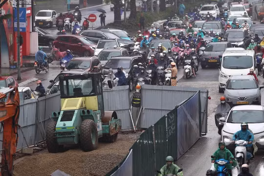 Hà Nội: Giảm thiểu ùn tắc khu vực rào chắn phục vụ các dự án trọng điểm