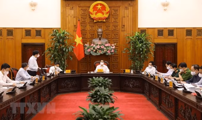 Quang cảnh cuộc họp.