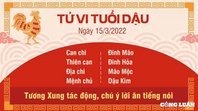 tu vi 15 3 2022 hom nay thu 3 ngay 13 2 am lich cua 12 con giap hinh 10