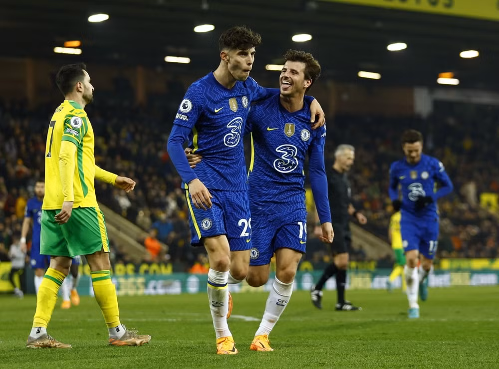 thang norwich city 3 1 chelsea cung co vi tri thu 3 tai ngoai hang anh hinh 2
