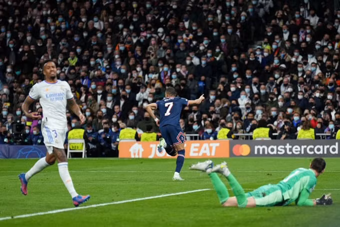 real nguoc dong danh bai psg de vao tu ket champions league hinh 1