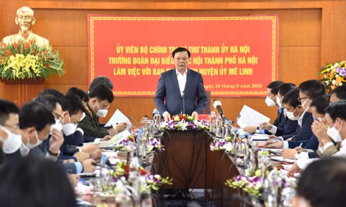 kien nghi xu li so phan cua 64 du an cham trien khai tai me linh ha noi hinh 1