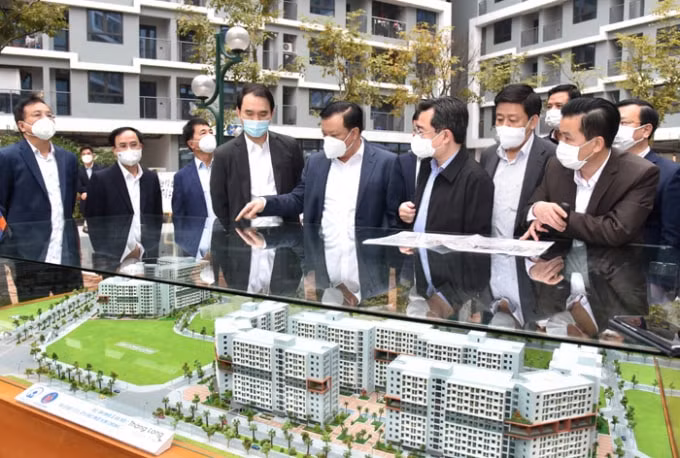 bi thu ha noi chi dao day manh phat trien nha o xa hoi xanh van minh hien dai hinh 1