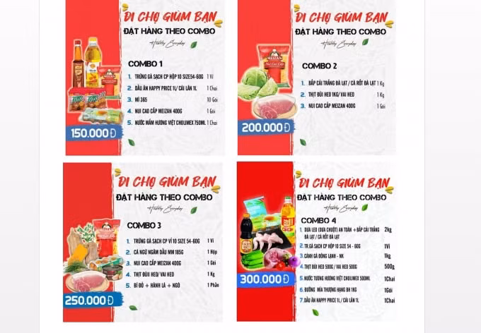MM Mega Market triển khai 4 gói combo áp dụng từ ngày 23/8