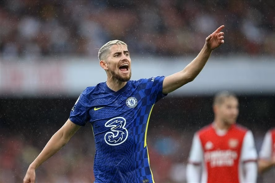 Jorginho khả năng cao sẽ giành giải Cầu thủ xuất sắc nhất năm 2021 của UEFA. Ảnh: Premier League